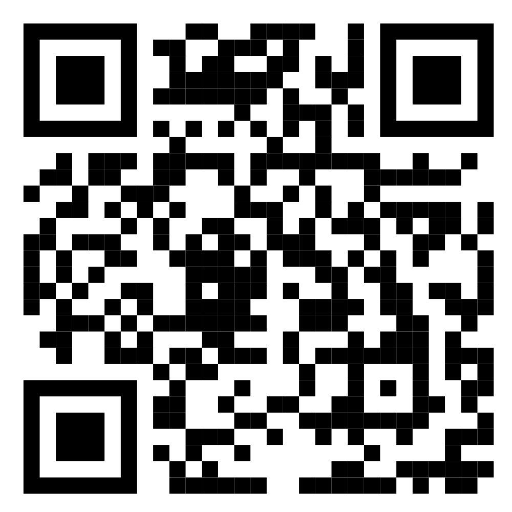 Visitor registration QR code
